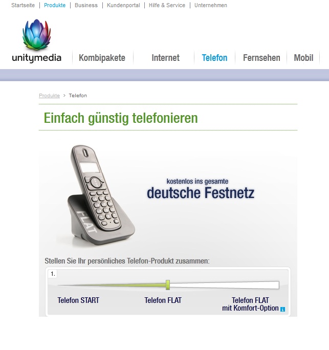 Telefonflat Unitymedia